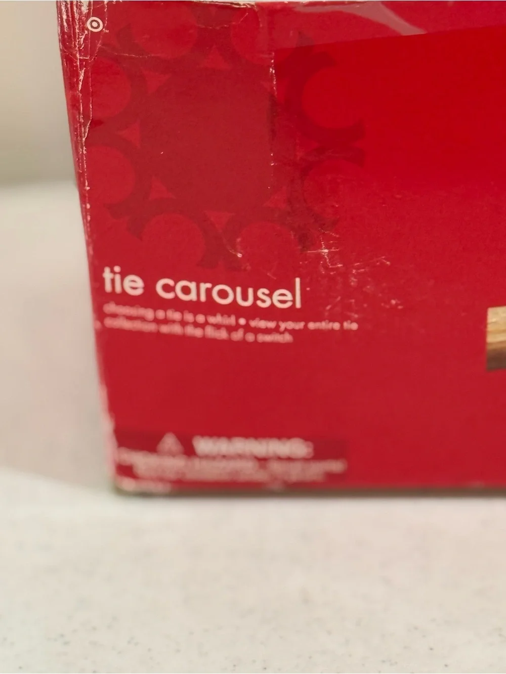 NEW Target Motorized Tie Carousel ~ Holds 64 Ties